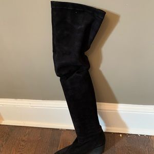 🔥 Sale OTK suede black sexy boots